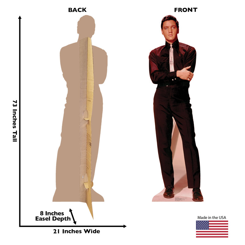 Advanced Graphics Elvis Presley Cardboard Standup Wayfair